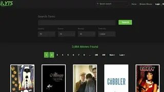 YifyTorrents screenshot