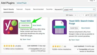 Yoast Plugins screenshot