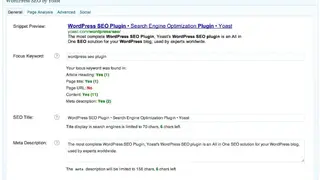 Yoast Plugins screenshot