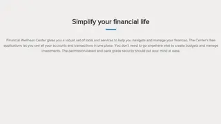 Yodlee MoneyCenter screenshot