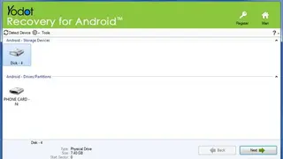 Yodot Android Data Recovery screenshot
