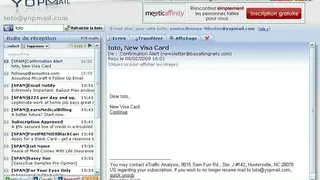YOPMail screenshot