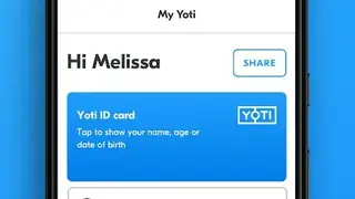 Yoti screenshot