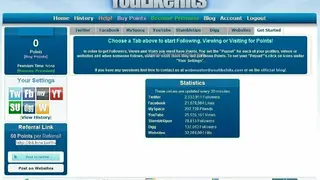 YouLikeHits screenshot