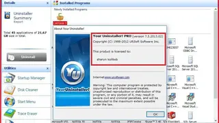 Your Uninstaller! screenshot