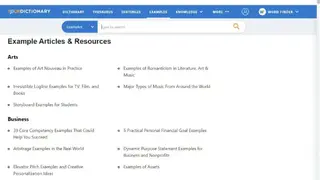YourDictionary screenshot