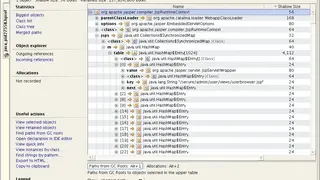 YourKit screenshot