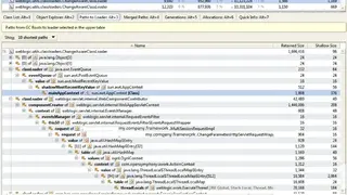 YourKit screenshot