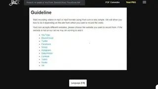 Yout screenshot