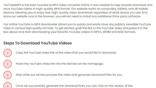 Youtube Mp4 screenshot