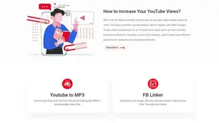 YouTube to Facebook screenshot