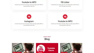 YouTube to Facebook screenshot