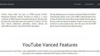 YouTube Vanced screenshot
