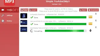 Youtube2mp3 screenshot