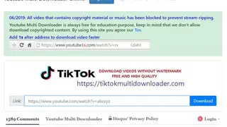 YoutubeMultiDownloader screenshot