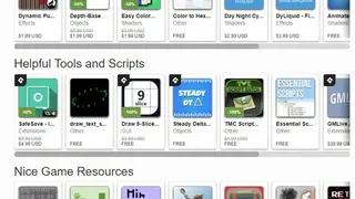YoYo Games Marketplace screenshot