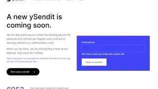 ySendit screenshot