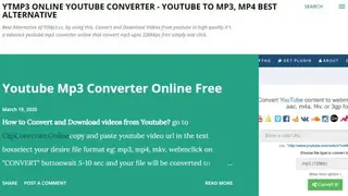 Ytomp3.online screenshot
