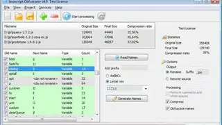 YUI Compressor screenshot