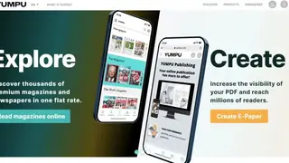 YUMPU screenshot