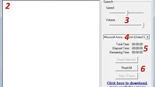 Zabaware Text-to-Speech Reader screenshot