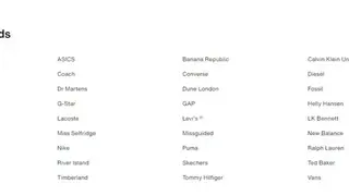 Zalando screenshot