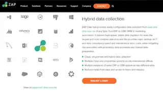 Zap Data Hub screenshot