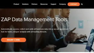 Zap Data Hub screenshot