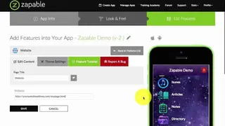 Zapable screenshot