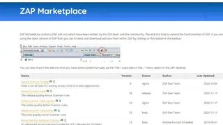 Zaproxy screenshot