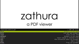 Zathura screenshot