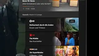 Zattoo screenshot