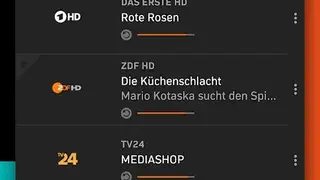 Zattoo screenshot