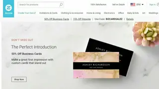 Zazzle screenshot