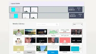 Zeetaminds Digital Signage Software screenshot
