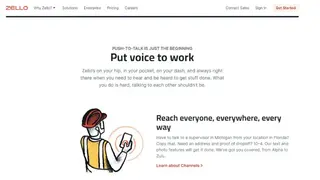 Zello PTT Walkie Talkie screenshot