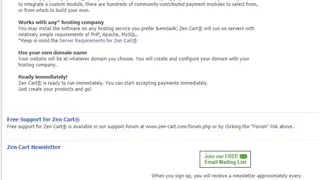 Zen Cart screenshot