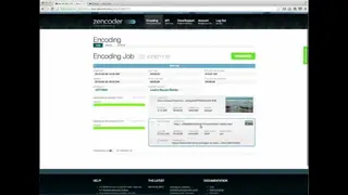 Zencoder screenshot