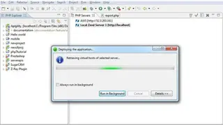 Zend Studio screenshot