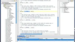 Zend Studio screenshot