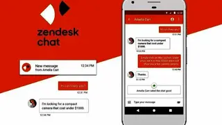 Zendesk Chat screenshot