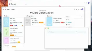 Zenkit screenshot