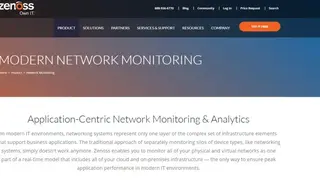 Zenoss Network Monitoring screenshot