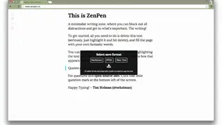 ZenPen screenshot
