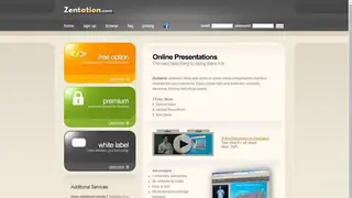Zentation screenshot