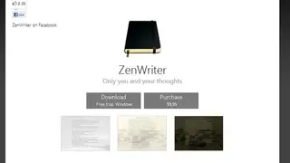 ZenWriter screenshot