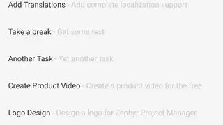 Zephyr Project Manager screenshot