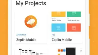 Zeplin screenshot