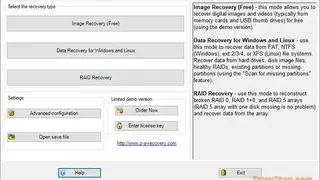 Zero Assumption Recovery screenshot