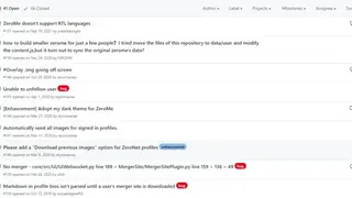 ZeroMe screenshot